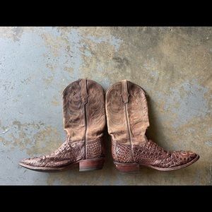 Tony Lama Crocodile Boots